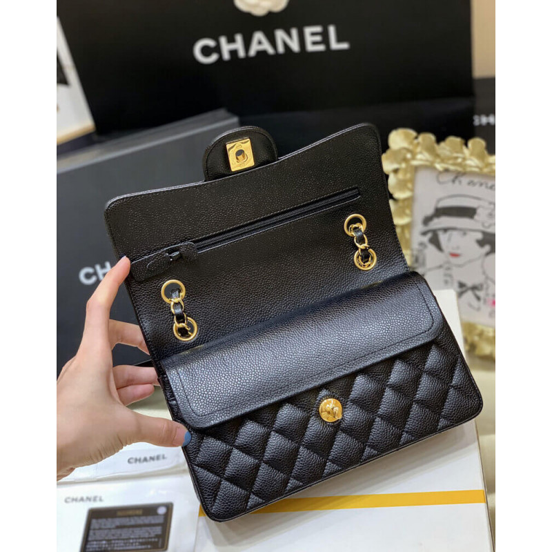 Wholesale Luxury Chanel Small Classic Double Flap Bag A01113 Caviar Calfskin - Image 8
