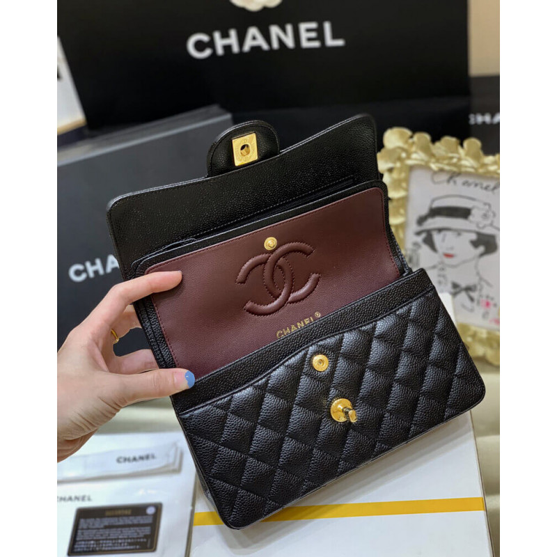 Wholesale Luxury Chanel Small Classic Double Flap Bag A01113 Caviar Calfskin - Image 9