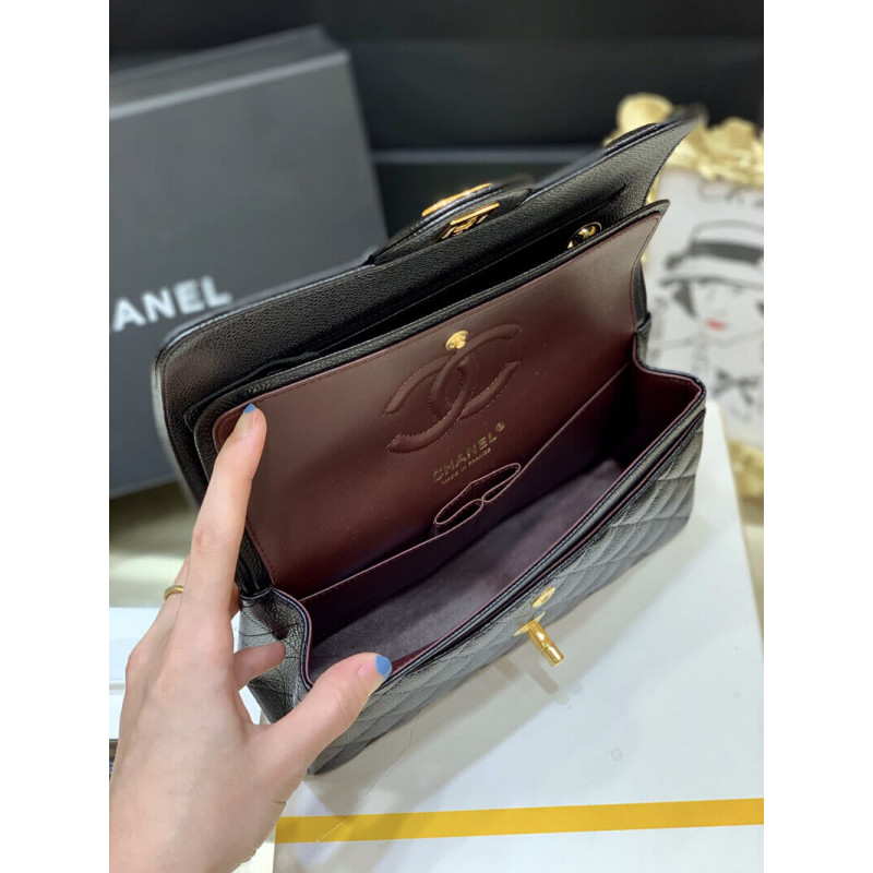 Wholesale Luxury Chanel Small Classic Double Flap Bag A01113 Caviar Calfskin - Image 10