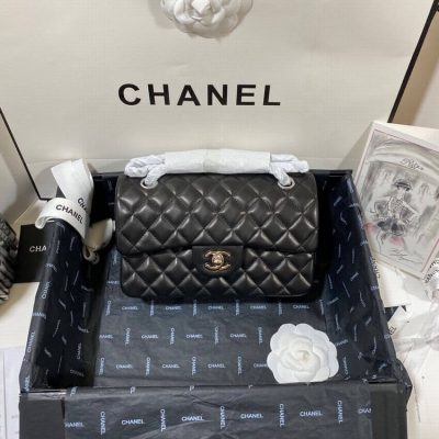 Alternative view of Wholesale Luxury Chanel Small Classic Double Flap Bag A01113 In Lambskin