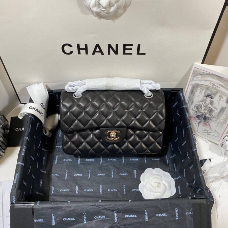 Wholesale Luxury Chanel Small Classic Double Flap Bag A01113 In Lambskin - Image 2