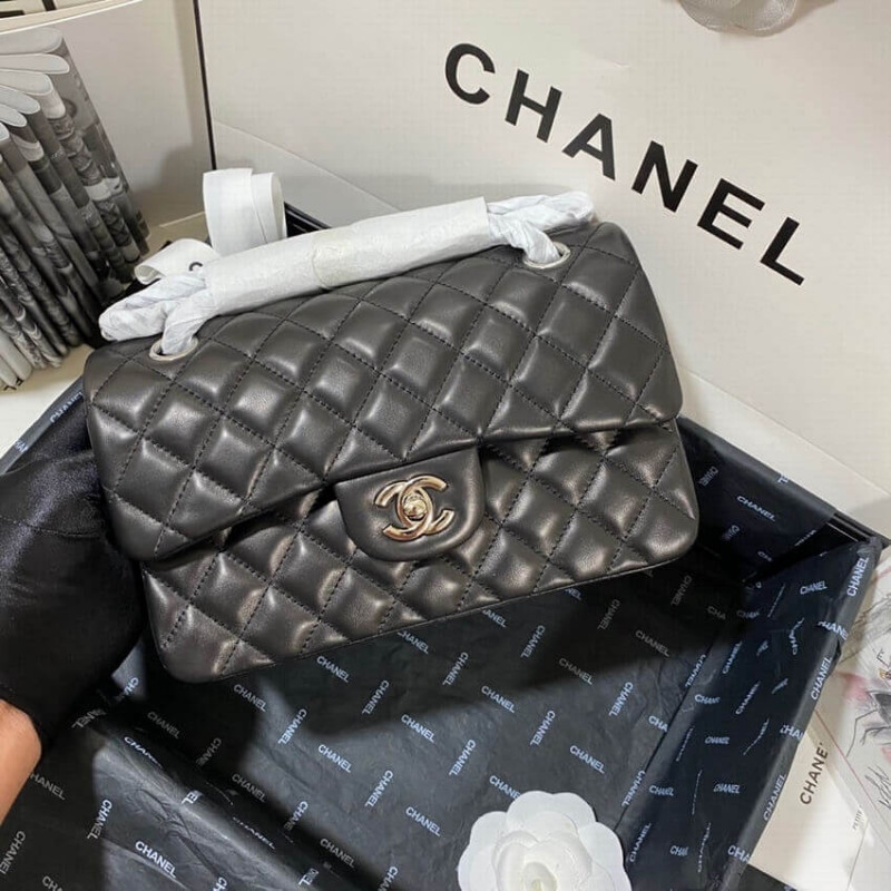 Wholesale Luxury Chanel Small Classic Double Flap Bag A01113 In Lambskin - Image 4