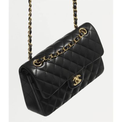 Wholesale Luxury Chanel Small Classic Double Flap Bag A01113 In Lambskin