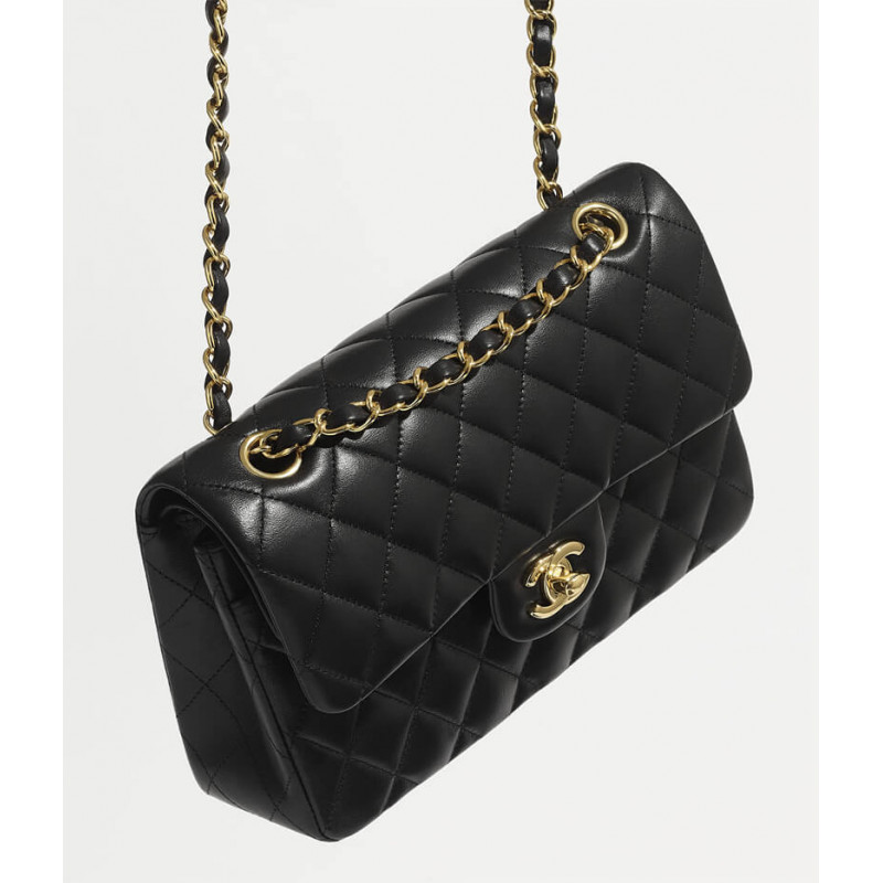 Wholesale Luxury Chanel Small Classic Double Flap Bag A01113 In Lambskin