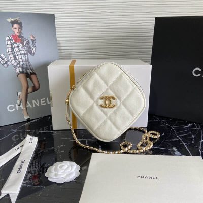 Alternative view of Wholesale Luxury Chanel Small Diamond Bag As2201 In Grained Calfskin