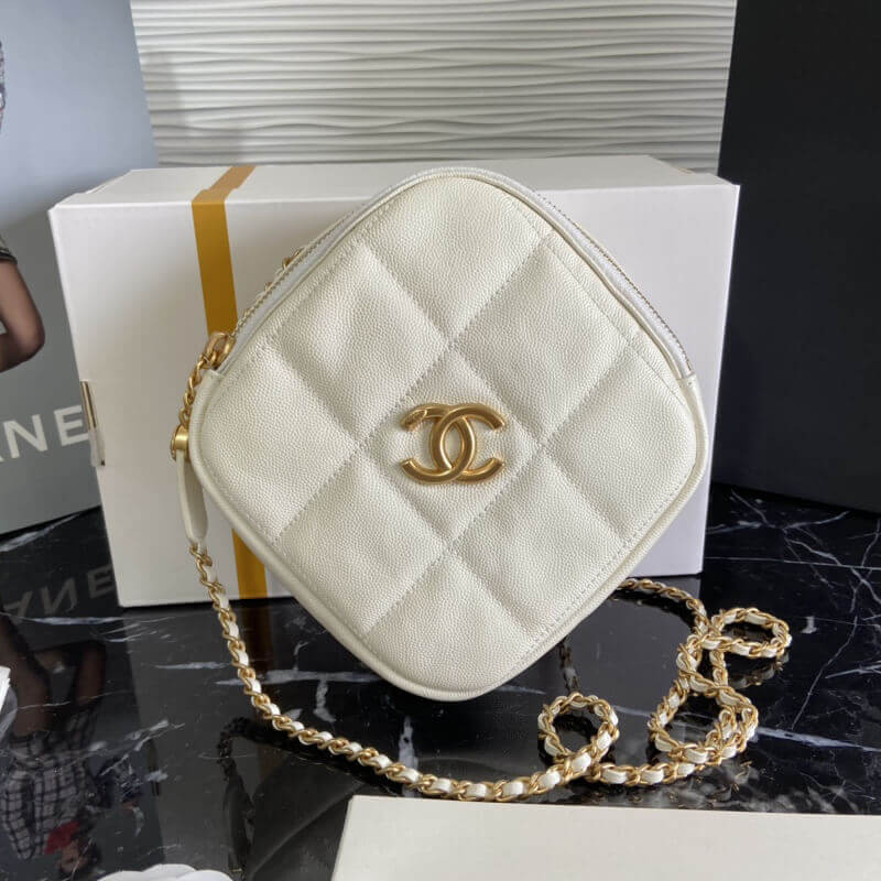 Wholesale Luxury Chanel Small Diamond Bag As2201 In Grained Calfskin - Image 3