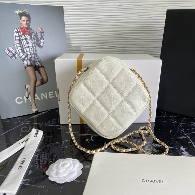 Wholesale Luxury Chanel Small Diamond Bag As2201 In Grained Calfskin - Image 4
