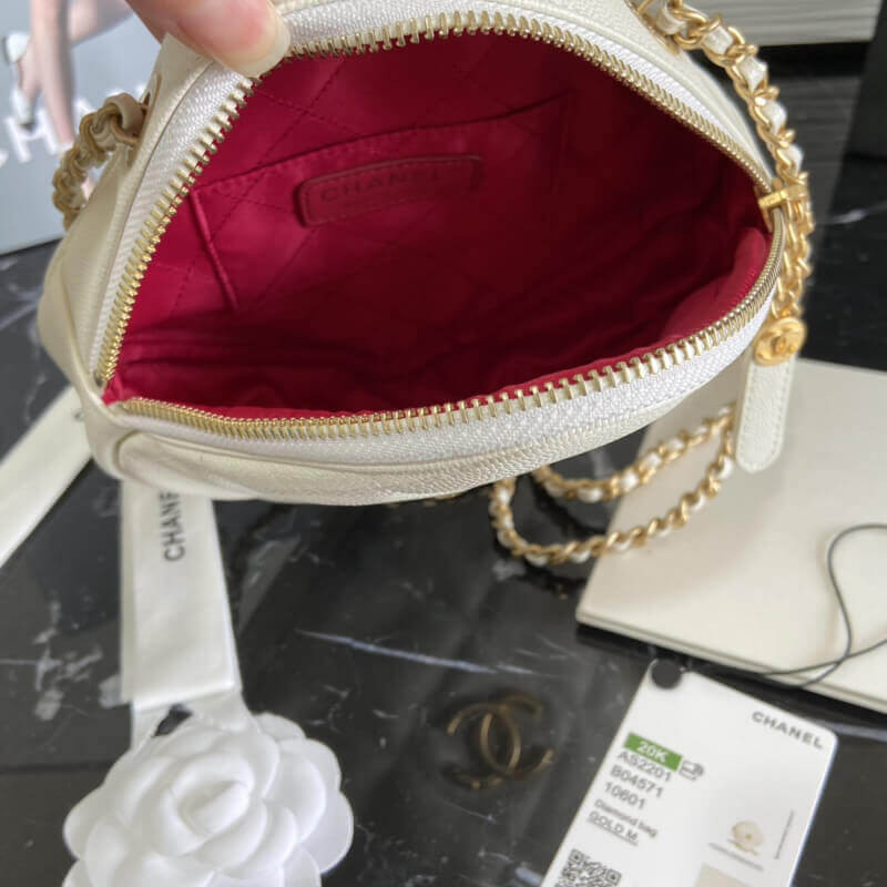 Wholesale Luxury Chanel Small Diamond Bag As2201 In Grained Calfskin - Image 9