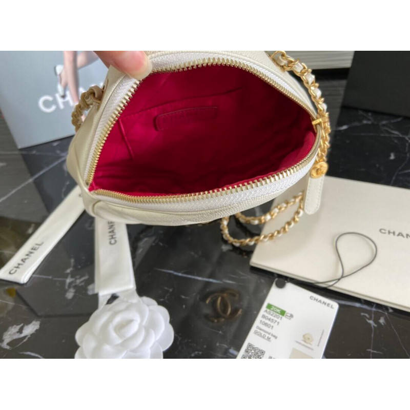 Wholesale Luxury Chanel Small Diamond Bag As2201 In Grained Calfskin - Image 10