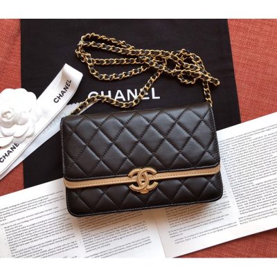 Alternative view of Wholesale Luxury Chanel Small Flap Bag A57275 Black/Gold