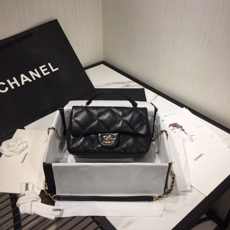 Wholesale Luxury Chanel Small Flap Bag With Handle As1114