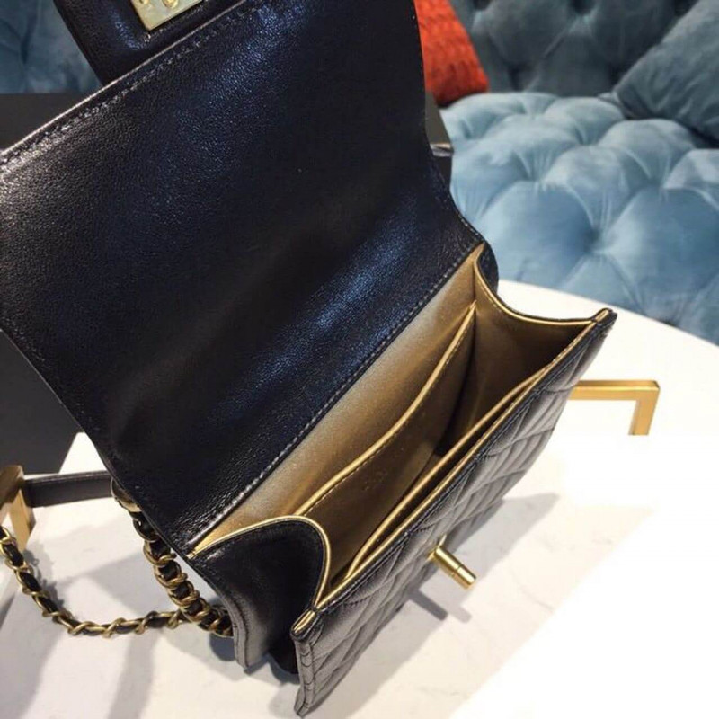 Wholesale Luxury Chanel Small Pearl Chain Flap Bag As0584 - Image 13