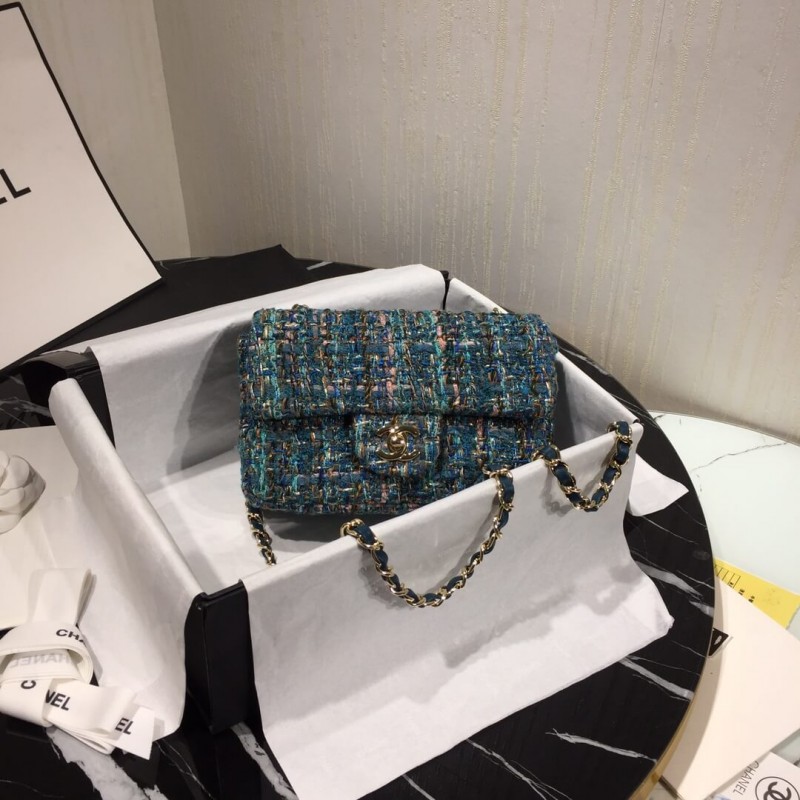 Wholesale Luxury Chanel Tweed Mini Flap Bag A69900 - Image 2
