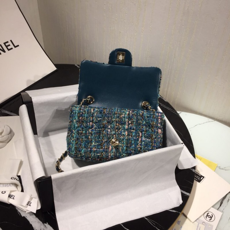 Wholesale Luxury Chanel Tweed Mini Flap Bag A69900 - Image 8
