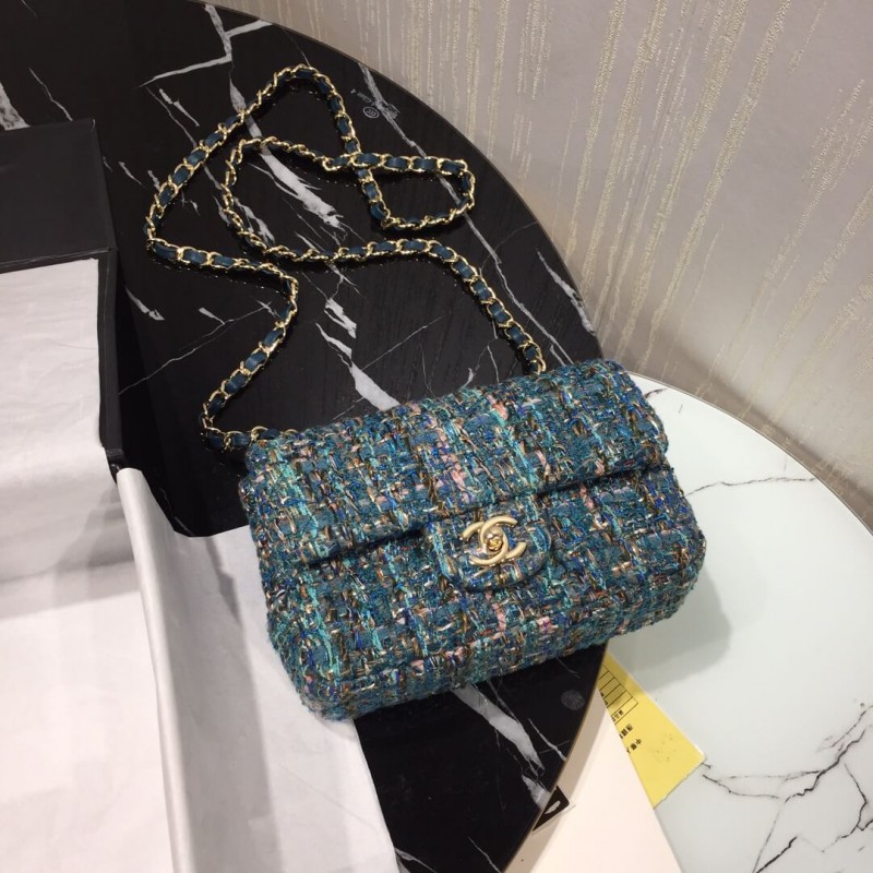 Wholesale Luxury Chanel Tweed Mini Flap Bag A69900 - Image 10