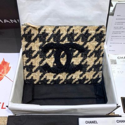 Wholesale Luxury Chanel Tweed Pouch Clutch Bag Ap0803