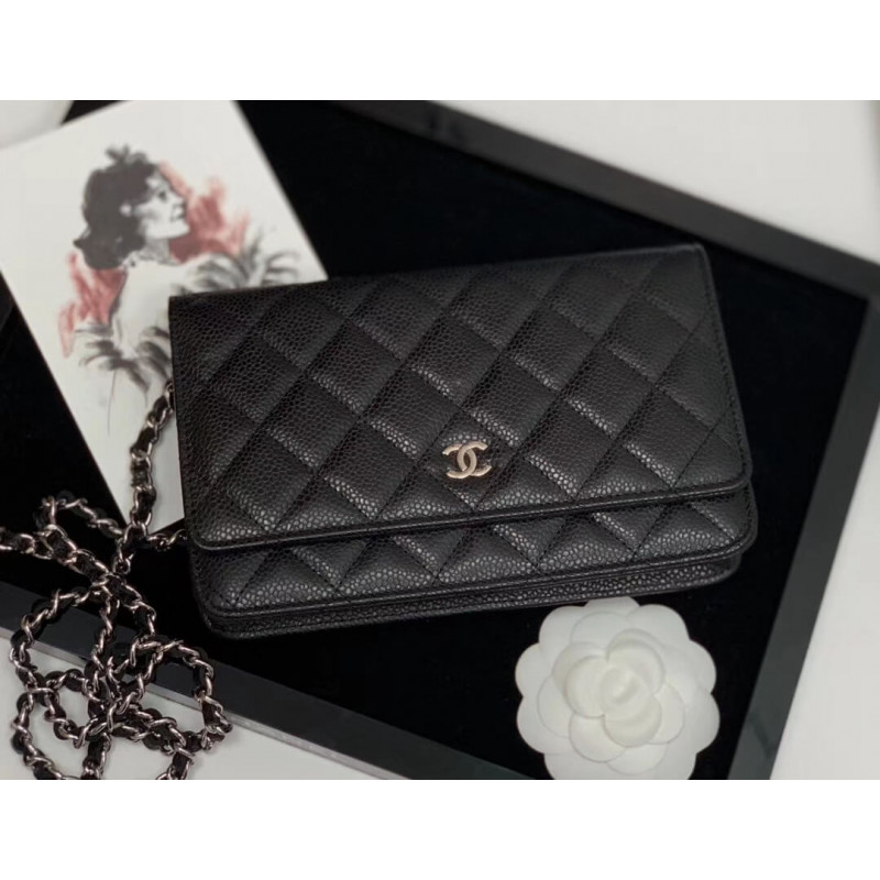 Wholesale Luxury Chanel Wallet On Chain Caviar Gold Hardware Bag 528725 - Image 2