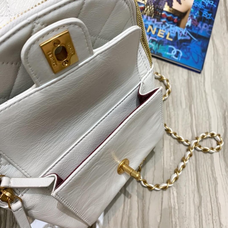 Wholesale Luxury Chanel Waxy Calfskin Cc Day Backpack Bag As8866 - Image 8