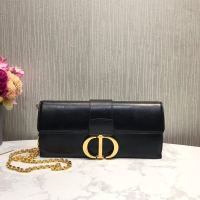 Wholesale Luxury Christian Dior 30 Montaigne Calfskin Clutch Chain Bag M9206