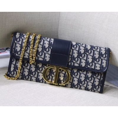 Alternative view of Wholesale Luxury Christian Dior 30 Montaigne Jacquard Canvas Clutch Bag M9206