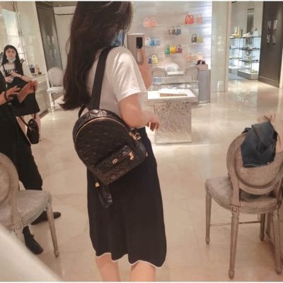 Alternative view of Wholesale Luxury Christian Dior Black Cannage Lambskin Small Backpack M9221