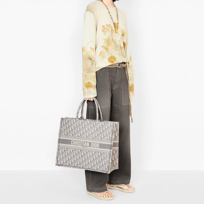 Wholesale Luxury Christian Dior Book Tote Oblique M1286 - Image 3