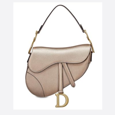 Wholesale Luxury Christian Dior Grained Calfskin Saddle Bag M0446