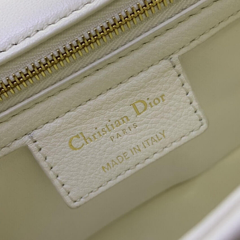 Wholesale Luxury Christian Dior Medium Caro Bag Warm Taupe Supple Cannage Calfskin M9242 - Image 12