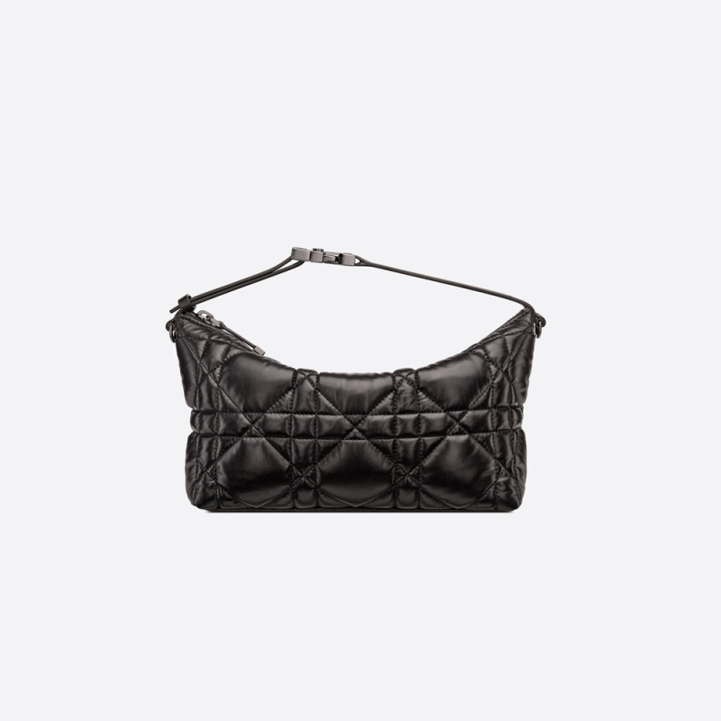 Wholesale Luxury Christian Dior Medium Diortravel Nomad Pouch In Macrocannage Calfskin S5554
