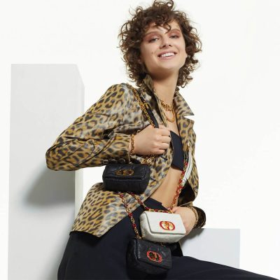 Alternative view of Wholesale Luxury Christian Dior Micro Caro Bag Supple Cannage Calfskin S2022