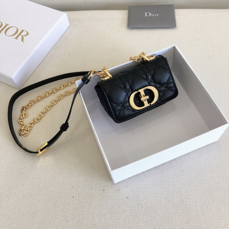 Wholesale Luxury Christian Dior Micro Caro Bag Supple Cannage Calfskin S2022 - Image 11
