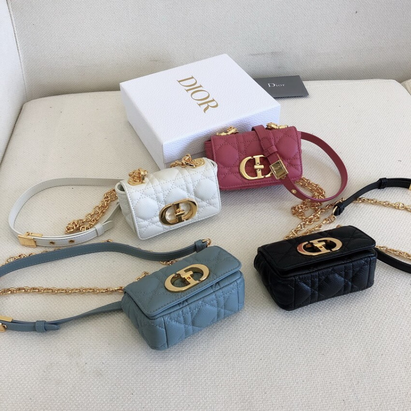 Wholesale Luxury Christian Dior Micro Caro Bag Supple Cannage Calfskin S2022 - Image 12