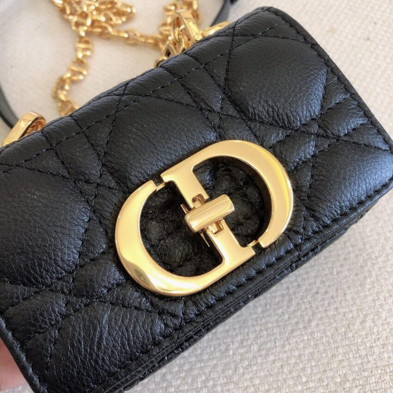 Wholesale Luxury Christian Dior Micro Caro Bag Supple Cannage Calfskin S2022 - Image 6