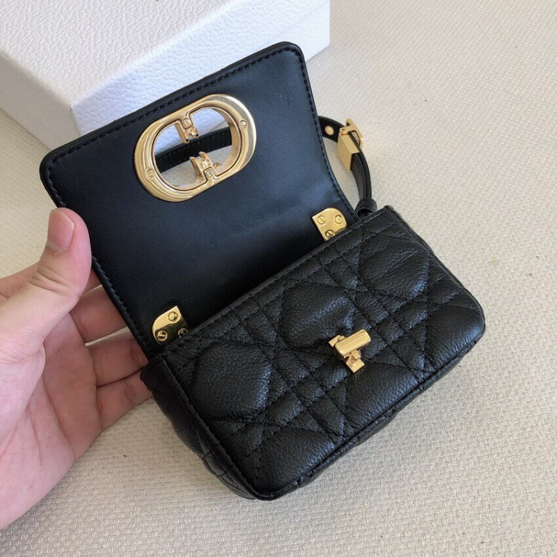 Wholesale Luxury Christian Dior Micro Caro Bag Supple Cannage Calfskin S2022 - Image 7