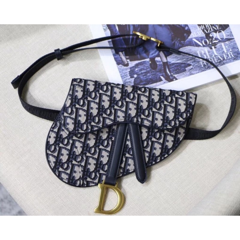 Wholesale Luxury Christian Dior Mini Oblique Saddle Bag M0447 - Image 2