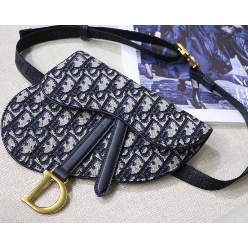 Wholesale Luxury Christian Dior Mini Oblique Saddle Bag M0447 - Image 3