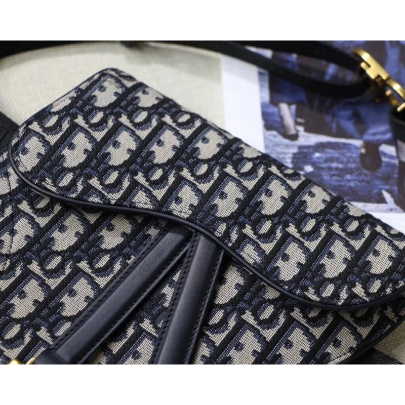 Wholesale Luxury Christian Dior Mini Oblique Saddle Bag M0447 - Image 4