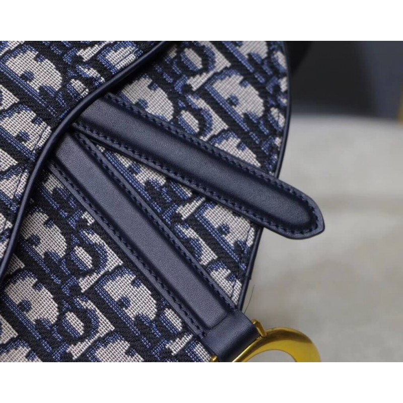 Wholesale Luxury Christian Dior Mini Oblique Saddle Bag M0447 - Image 5