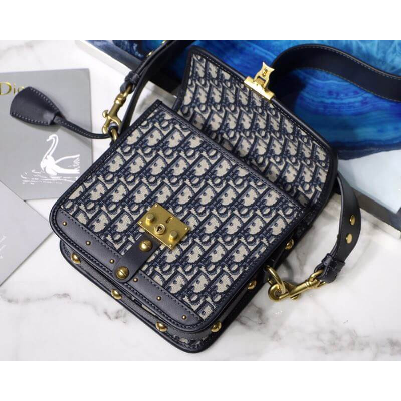 Wholesale Luxury Christian Dior Oblique Dioraddict Square Flap Bag 424304 - Image 11