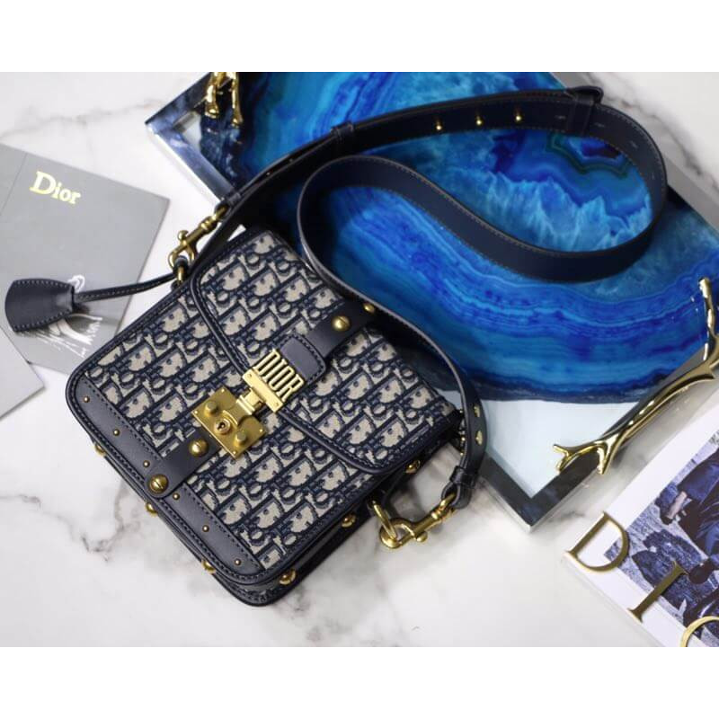 Wholesale Luxury Christian Dior Oblique Dioraddict Square Flap Bag 424304 - Image 10