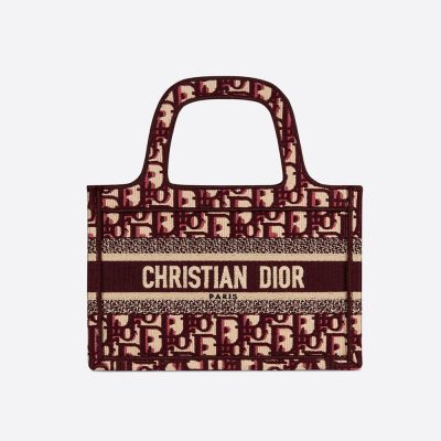 Wholesale Luxury Christian Dior Oblique Mini Book Tote M1271