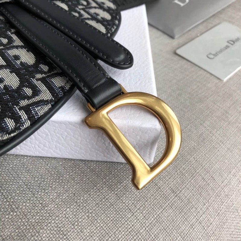 Wholesale Luxury Christian Dior Oblique Saddle Belt Bag S5632 - Image 3