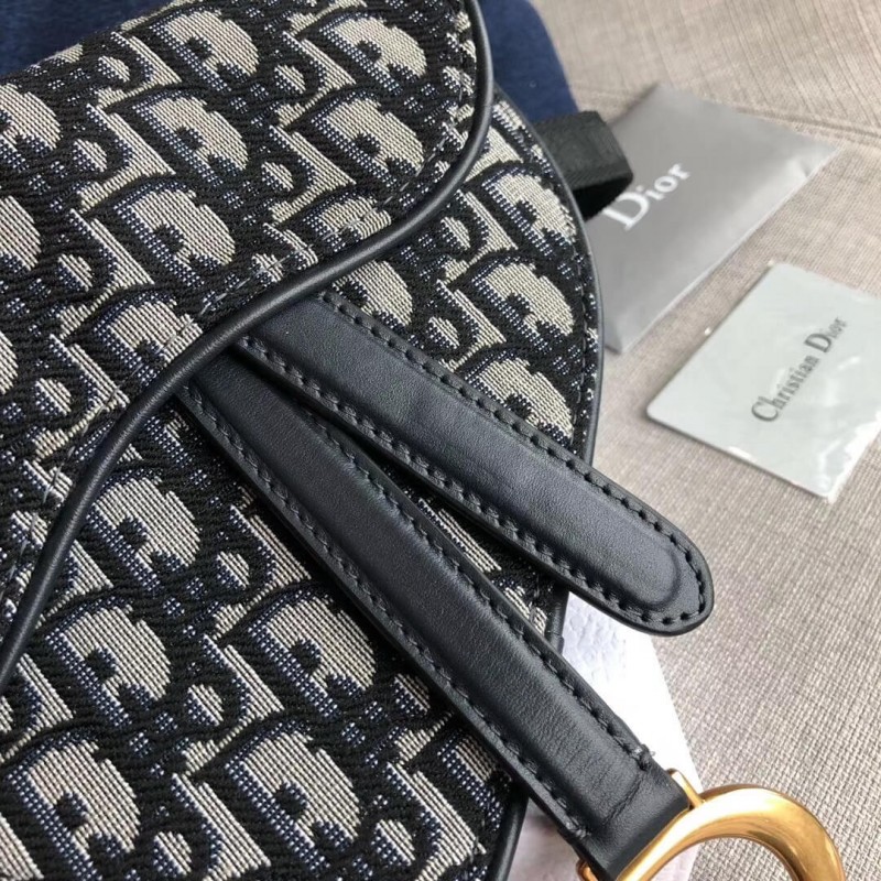 Wholesale Luxury Christian Dior Oblique Saddle Belt Bag S5632 - Image 4