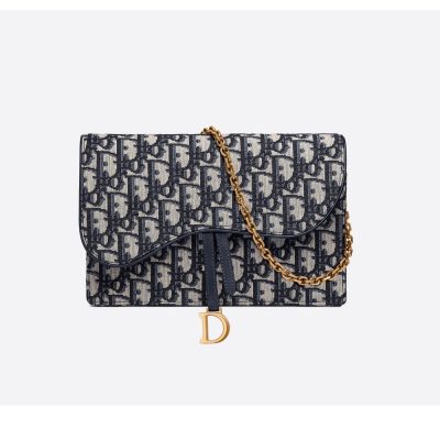 Wholesale Luxury Christian Dior Oblique Saddle Clutch S5620