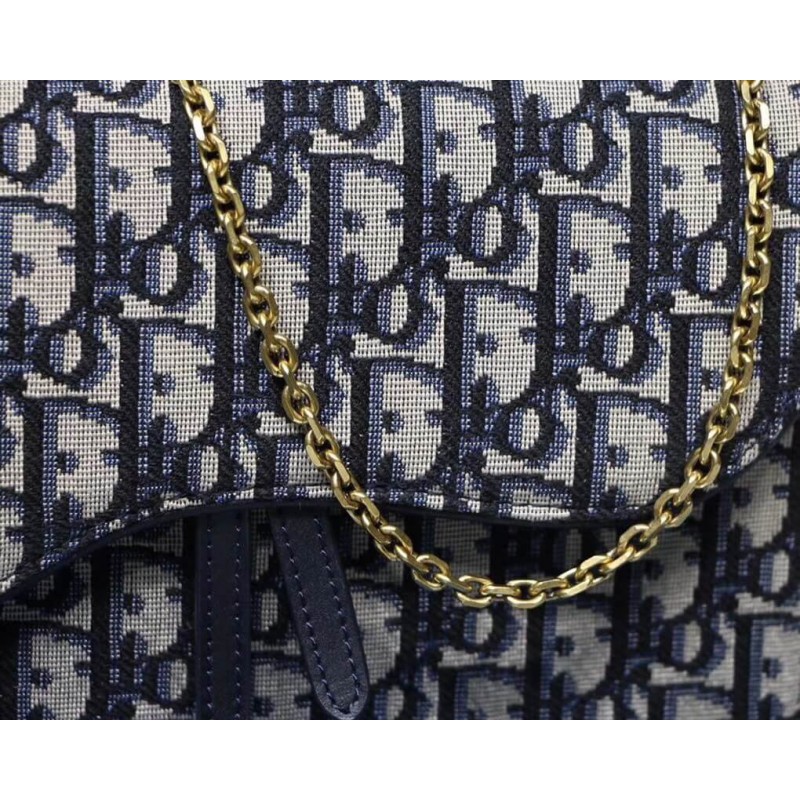 Wholesale Luxury Christian Dior Oblique Saddle Clutch S5620 - Image 7