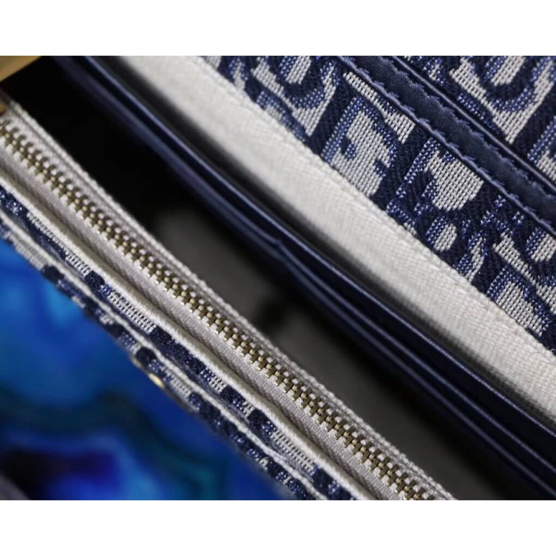 Wholesale Luxury Christian Dior Oblique Saddle Clutch S5620 - Image 10