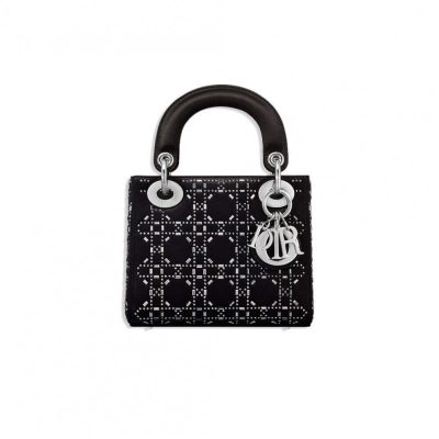 Wholesale Luxury Christian Dior Rhinestones Mini Lady Dior Bag M0500