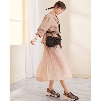 Alternative view of Wholesale Luxury Christian Dior Saddle Bag In Ultramatte Calfskin M0446