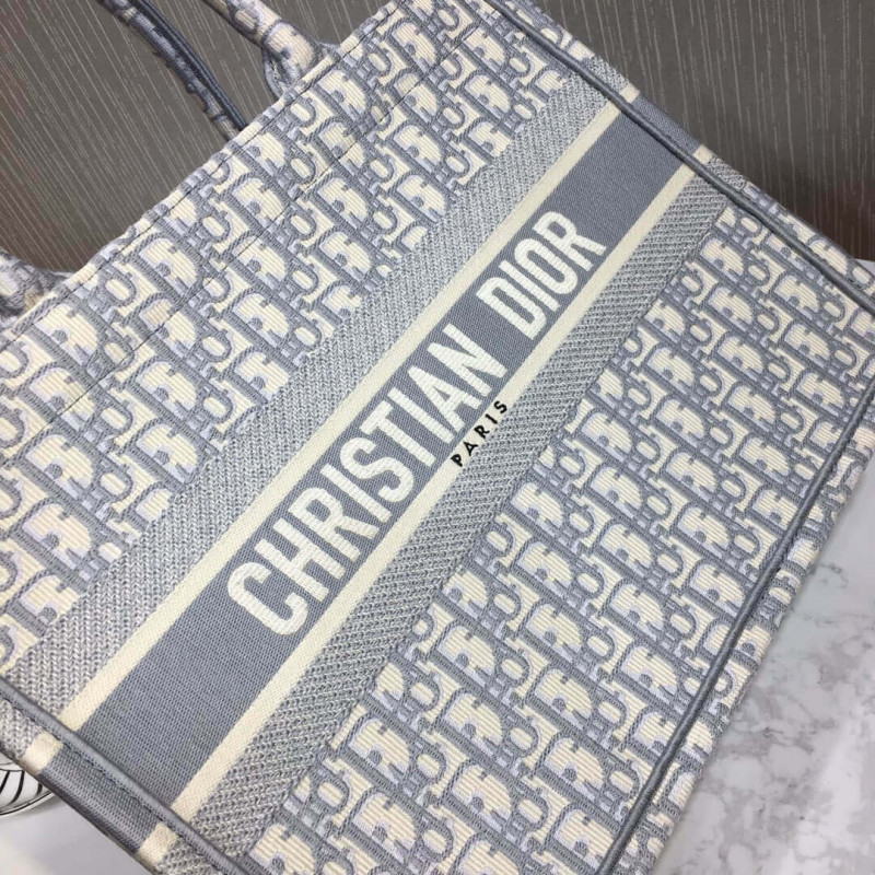 Wholesale Luxury Christian Dior Small Book Tote Oblique M1296 - Image 5