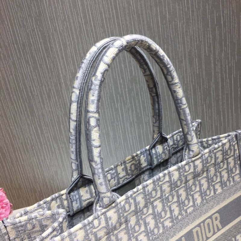 Wholesale Luxury Christian Dior Small Book Tote Oblique M1296 - Image 7